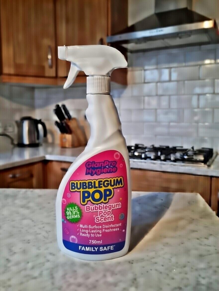 Bubblegum Pop Disinfectant 750ml Trigger Spray