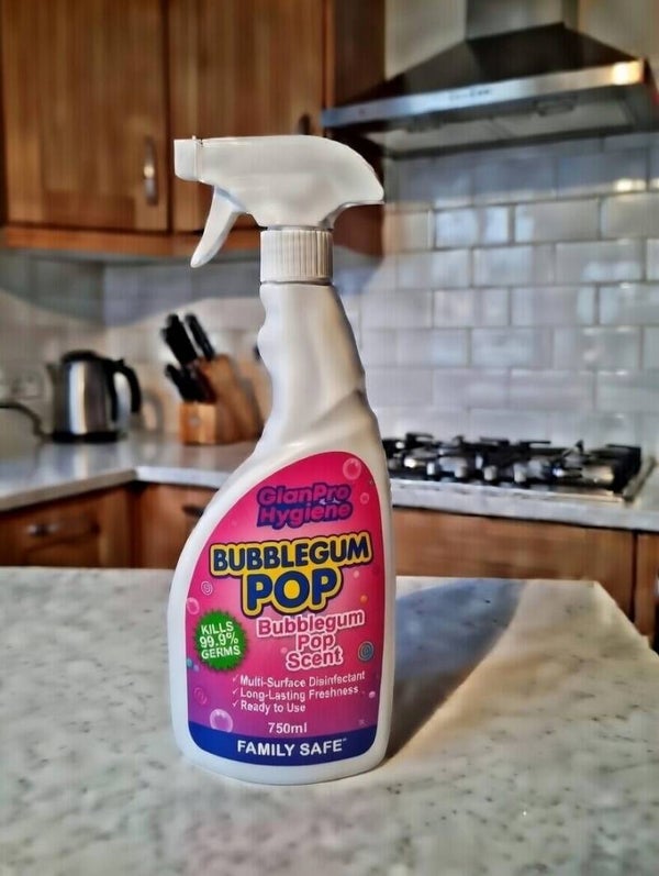 Bubblegum Pop Disinfectant 750ml Trigger Spray