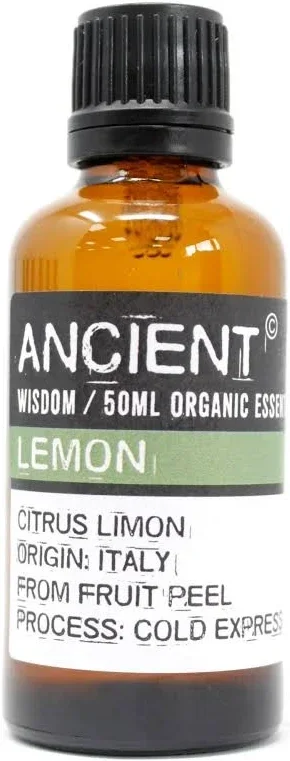 Lemon Organic Essential Oil 50ml