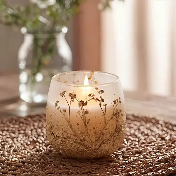 Medium Glass Jar Candles - Wildlight Woods
