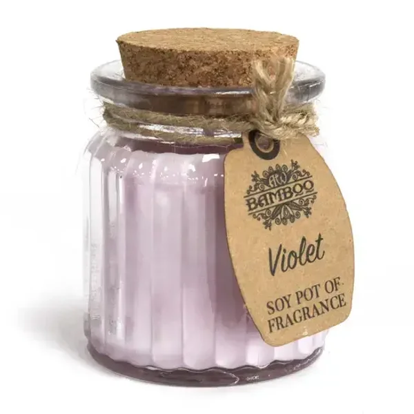 Pomegranate Soy Pot of Fragrance Candles