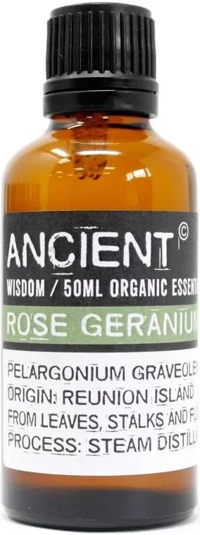 Rose Geranium Organic Essential Oil 50ml