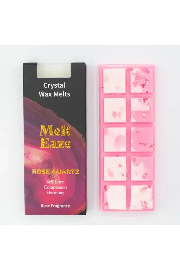 MeltEaze Wax Melts 50g - Rose Quartz Love - Rose