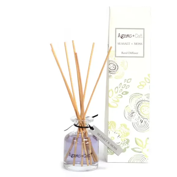 Agnes + Cat Reed Diffuser | Sea Salt & Moss (140ml)