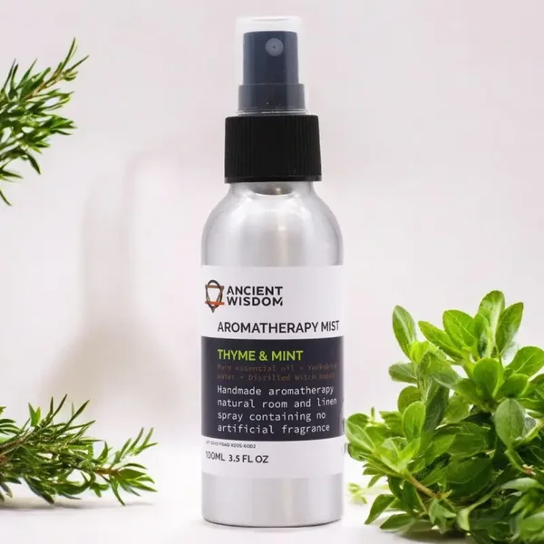 Botanical Essential Oil Mist | Thyme & Mint (100ml)