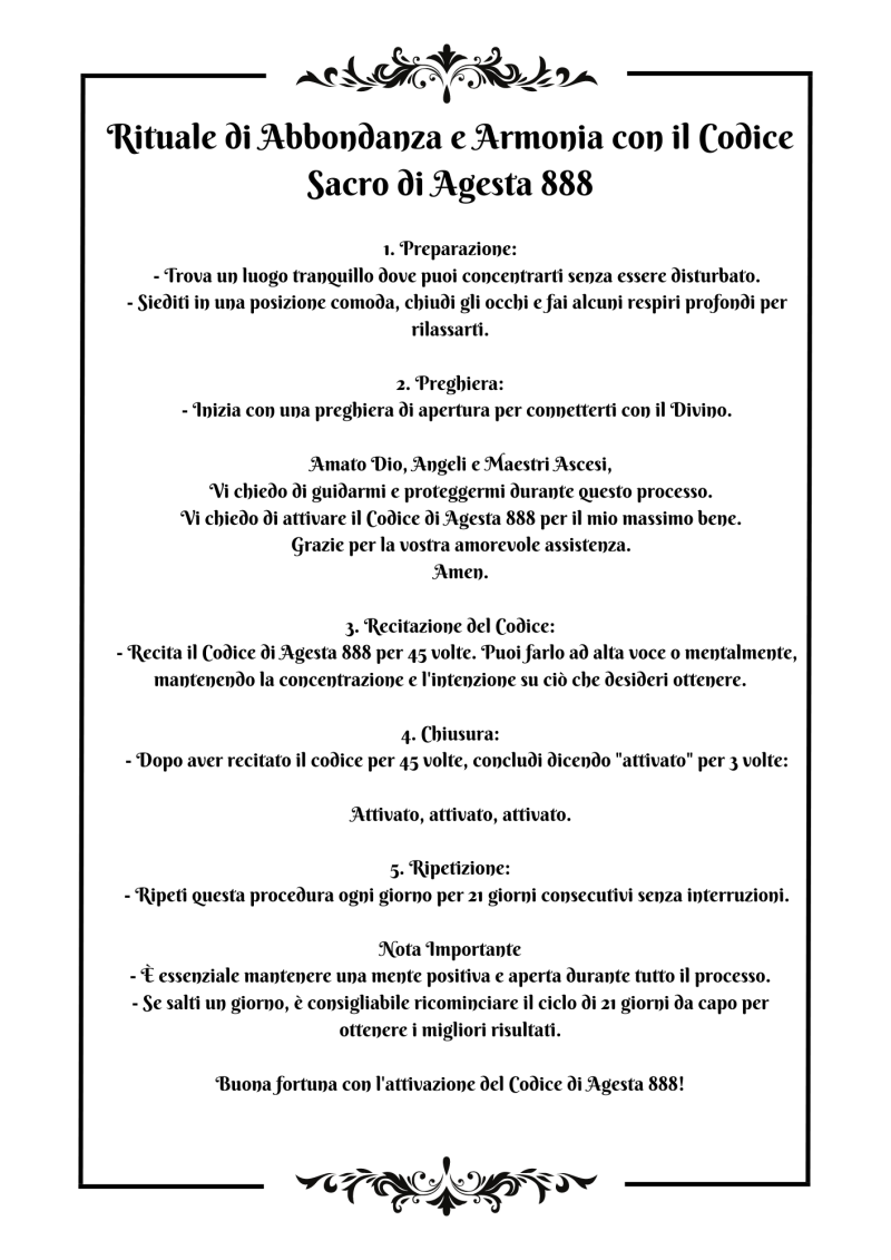 codice sacro d'agesta 888, codici sacri, arcano alchimista, attivazione codice sacro, wicca, magia bianca, 