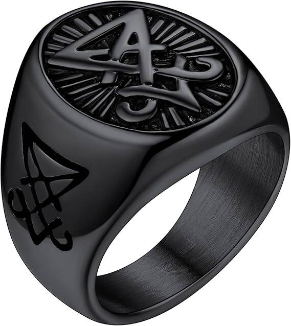 anello, Sigillo di Lucifero, magia, esoterismo, occultismo, Lucifero, simbolo, potere, trasformazione, meditazione