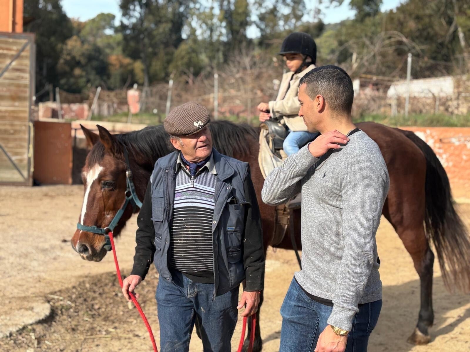 Paseo guiado en caballo