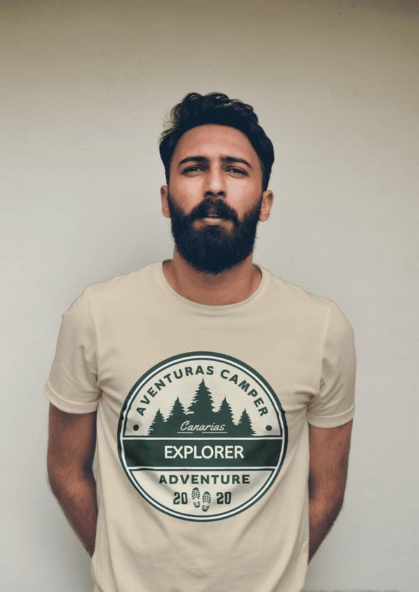 Camiseta aventuras camper explorer