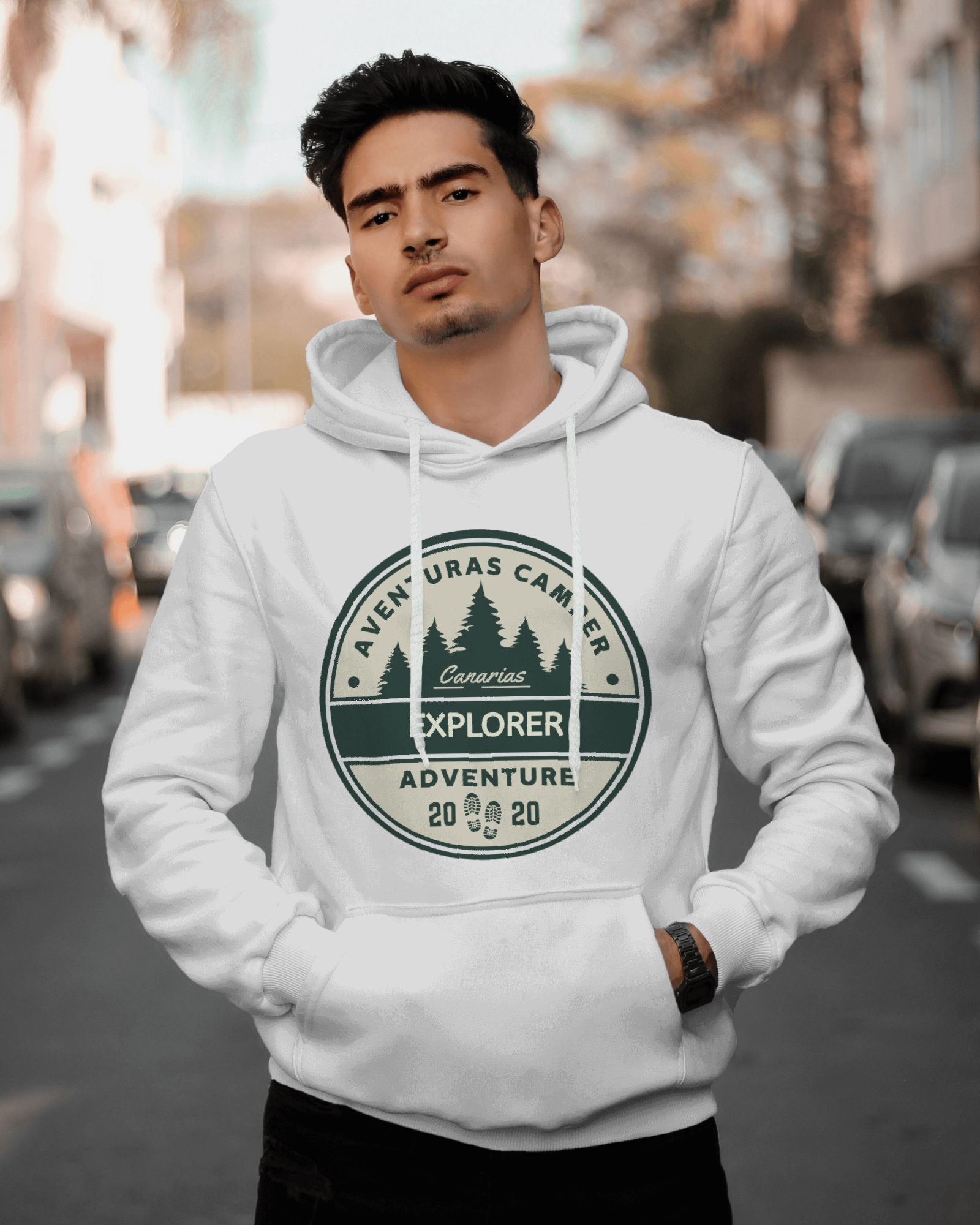 Sudadera con capucha explorer