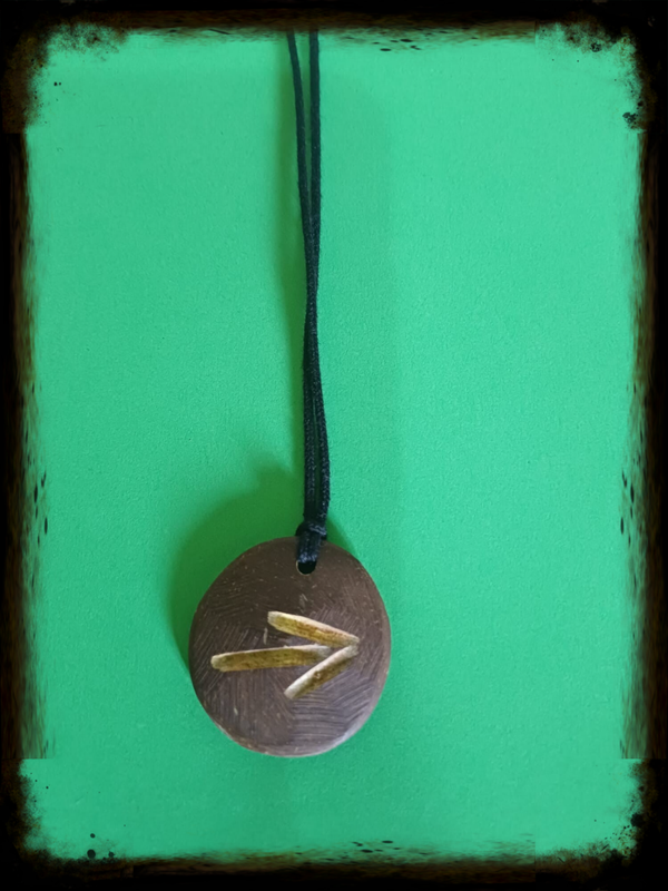Collar natural coco