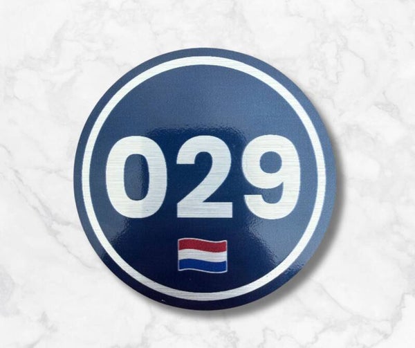Magnetisch Wedstrijdnummer - Nederland