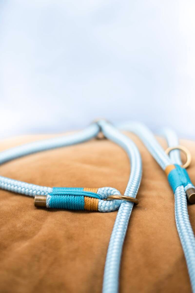 Baby blauw, Zee blauw &amp; Caramel