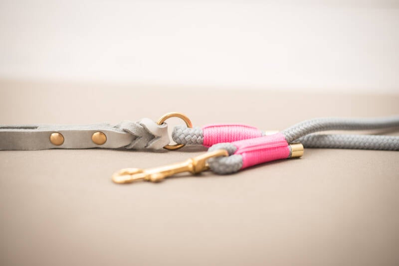 Grijs, Neon roze &amp; Pastel grijs