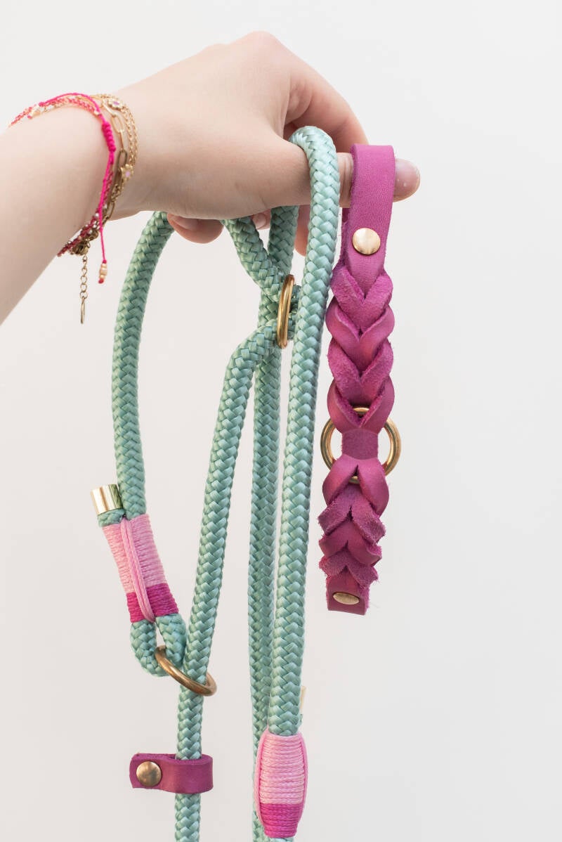 Zeegroen, Baby roze &amp; Roze