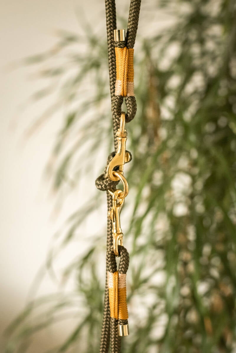 Legergroen, Caramel &amp; Beige