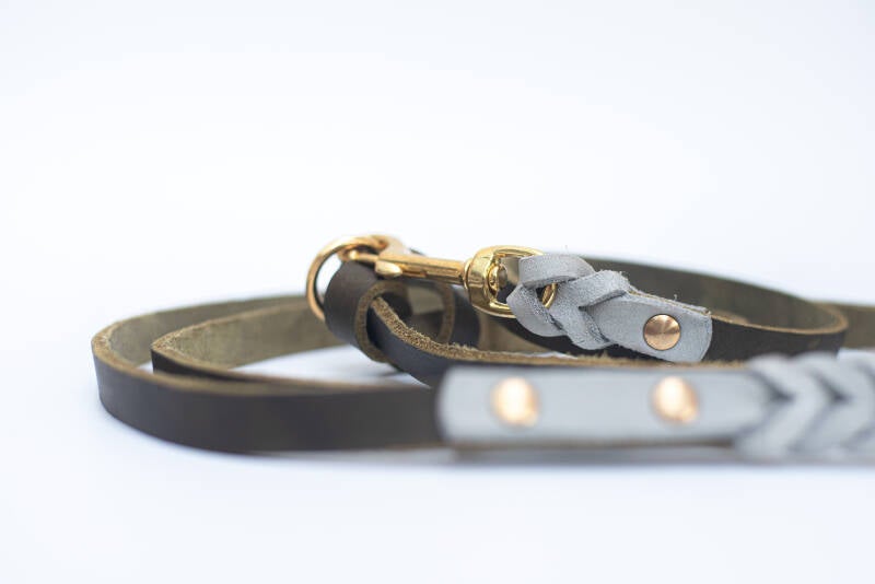 Legergroen &amp; Pastel grijs