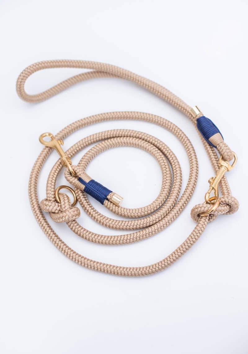 Beige &amp; Donkerblauw 