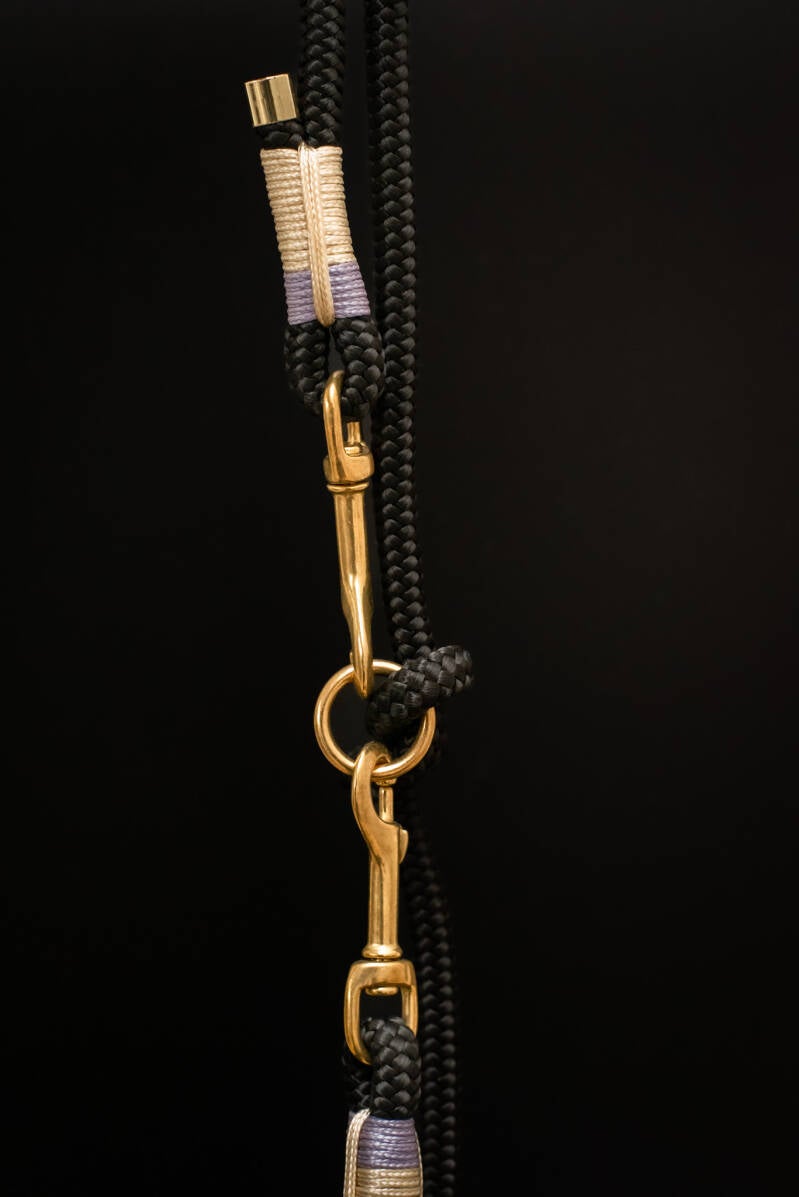 Zwart, Crème &amp; Lila 