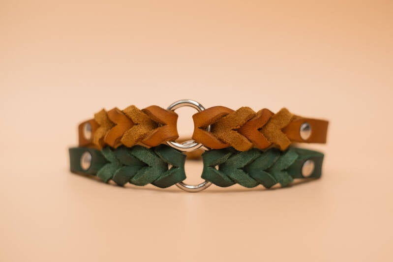 Cognac &amp; Donker groen