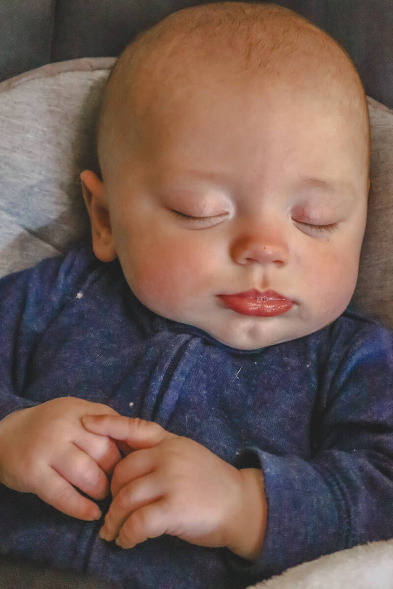 The Bliss of a sleeping baby