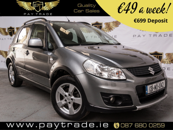 13 SUZUKI SX4 SUV 4X4 LOW KM FINANCE, WARRANTY, TOP DEAL