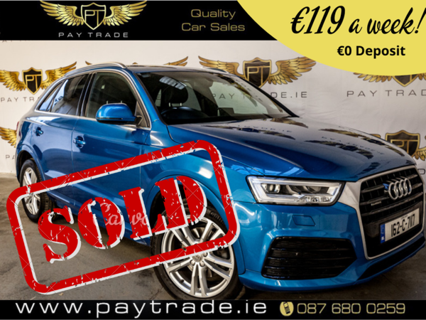 Audi Q3 T FSI S-Line 2.0 A Nav PETROL FINANCE, TOP DEAL