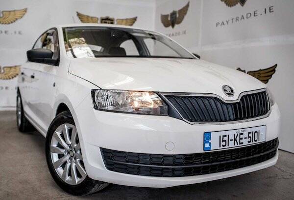 2015 Skoda Rapid WHITE S LOW KM FINANCE WARRANTY
