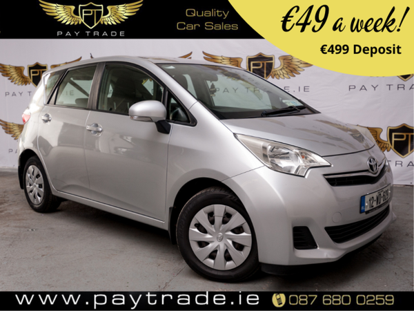 2012 TOYOTA VERSO -S LIKE NEW FINANCE , WARRANTY, TOP DEAL