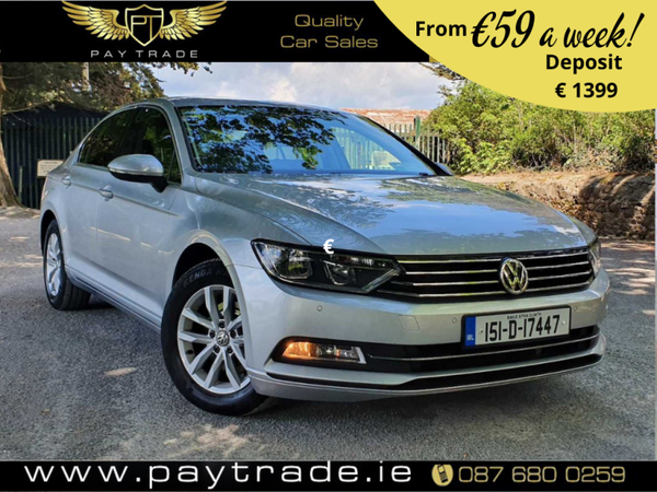 2015 NEW SHAPE VW PASSAT COMFORT L FINANCE WARRANTY TOP DEAL