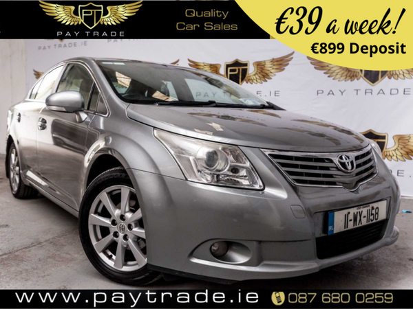 2011 AVENSIS D4D NEW NCT FINANCE ARRANGED TOP DEAL