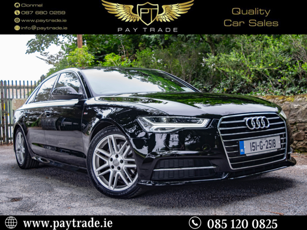 2015 Audi A6 S-Line LOW MILEAGE BIG SCREEN !