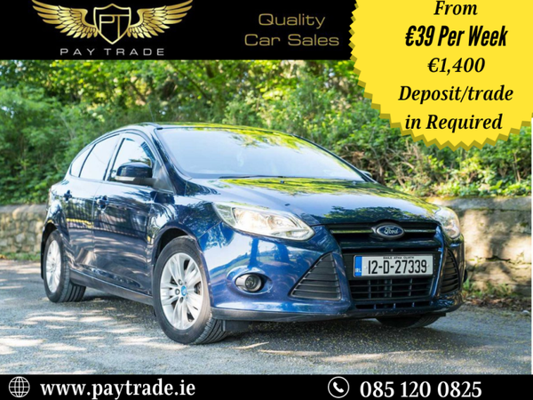2012 Ford Focus 1.6 TDI Finance Warranty