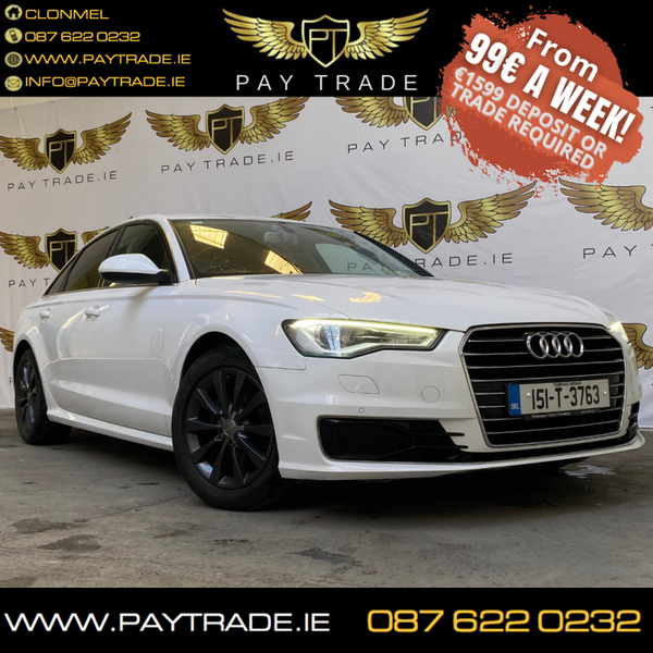 2015 AUDI A6 2.0 TDI SE ULTRA 187BHP FINANCE WARRANTY