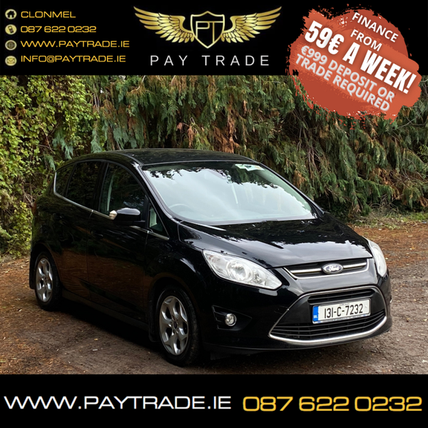 2013 FORD C-MAX ACTIVE 1.6 TDCI FINANCE WARRANTY