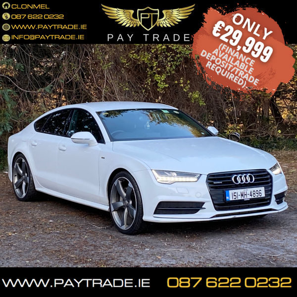 2015 AUDI A7 3.0 272 HP QUATTRO S-LINE BLACK EDITION