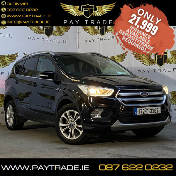 2017 FORD KUGA TITANIUM 2.0 TDCI AWD AUTOMATIC FINANCE WARRANTY
