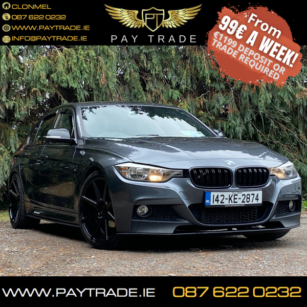 2014 BMW 320 M SPORT BLACK ALLOYS FINANCE WARRANTY