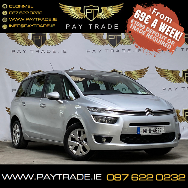 2014 CITROEN C4 PICASSO 7 SEATER FINANCE WARRANTY