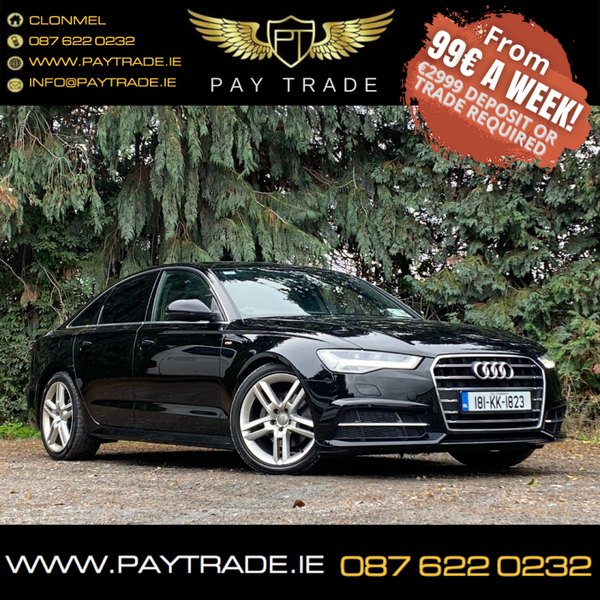 2018 AUDI A6 LIMOUSINE S LINE S-TRONIC WARRANTY FINANCE