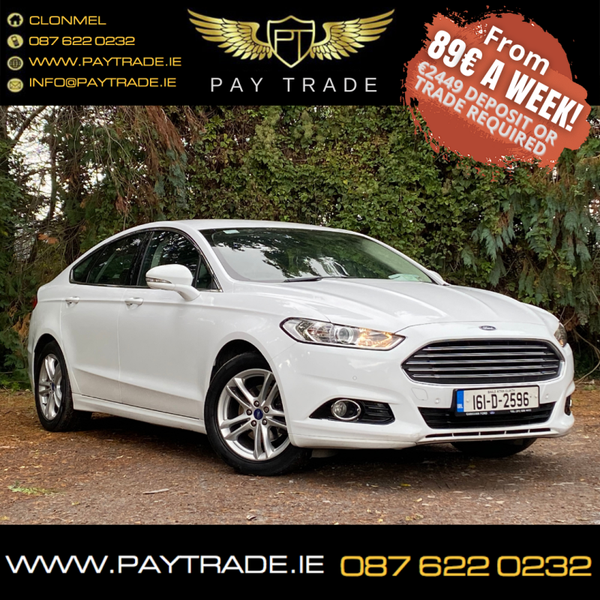 2016 FORD MONDEO TITANIUM 1.5 FINANCE WARRANTY