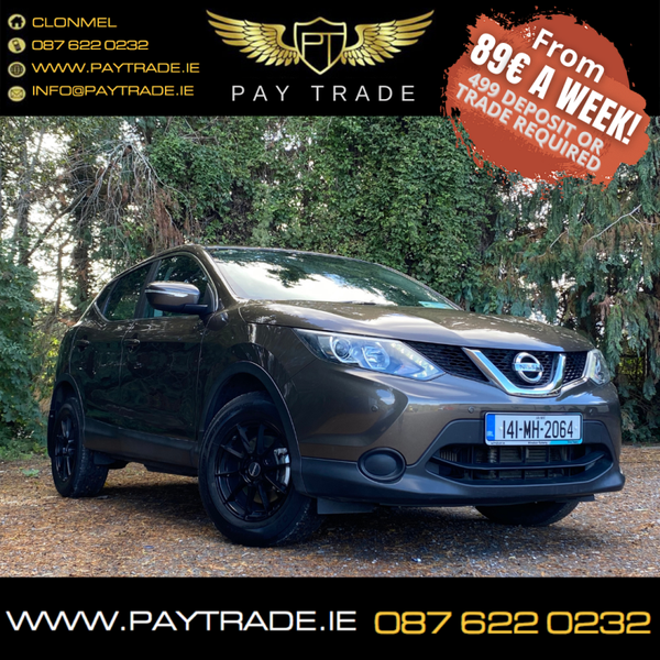 2014 NISSAN QASHQAI AUTOMATIC LOW KMS FINANCE