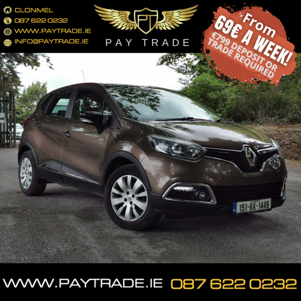 2015 CAPTUR TOP SPEC LOW KM FINANCE WARRANT TOP DEAL
