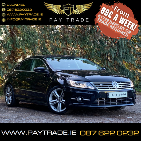 2014 VOLKSWAGEN CC AUTOMATIC 2.0 TDI R-LINE WARRANTY