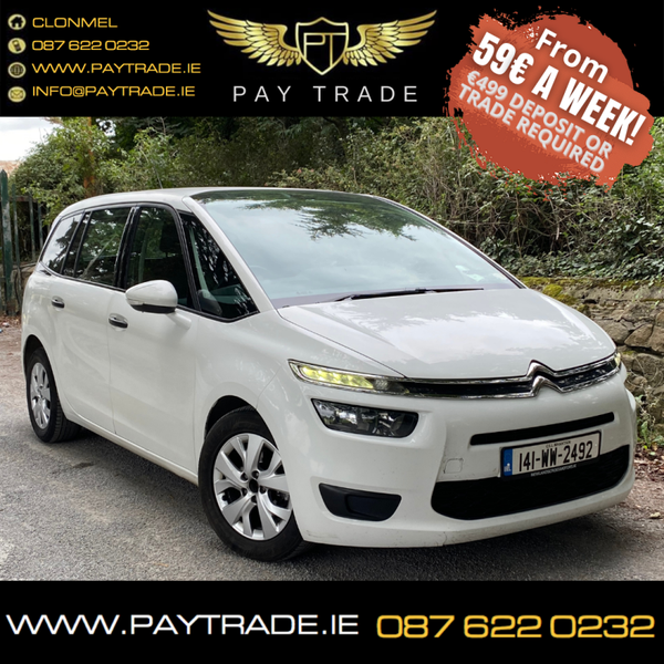 2014 CITROEN GRAND C4 PICASSO AUTOMATIC FINANCE WARRANTY