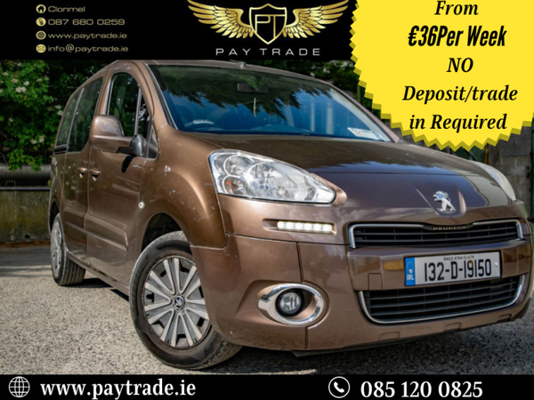 2013 Peugeot Partner 1.6 Hdi Wheelchair