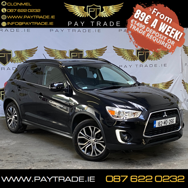 2016 MITSUBISHI ASX E6 INSTYLE FINANCE WARRANTY