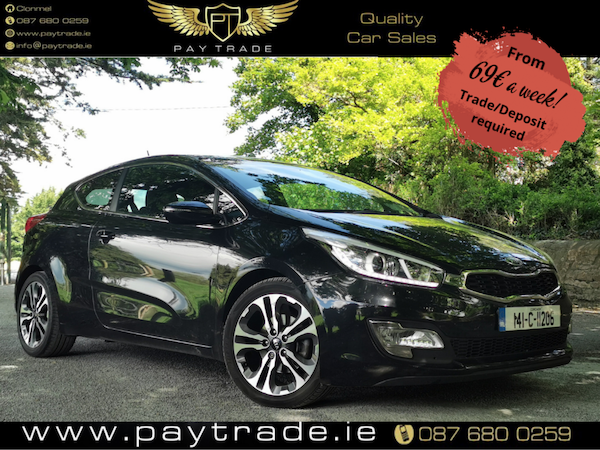 2014 KIA PRO CEED BLACK 3-DOOR ECODYNAMIC