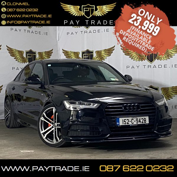 2015 AUDI A6 ULTRA SLINE 190HP FINANCE WARRANTY