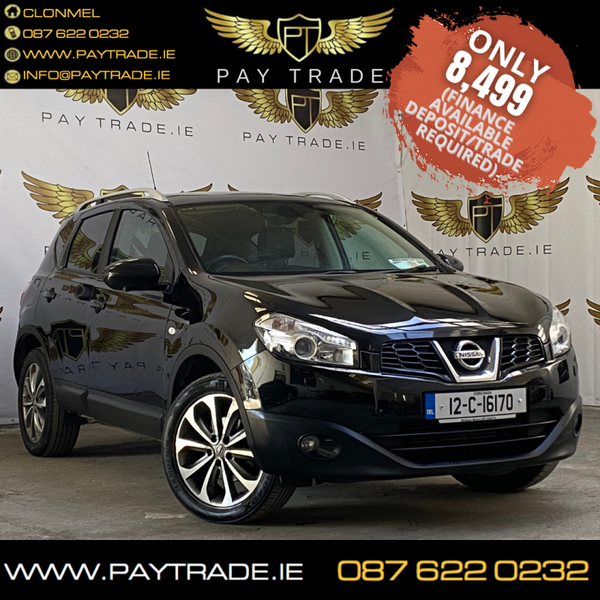 2012 NISSAN QASHQAI TOP SPEC TEKNA FINANCE